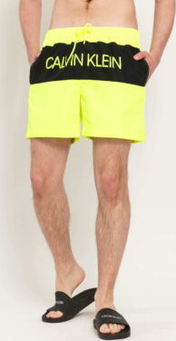 Calvin Klein Medium Drawstring neon žluté / černé L