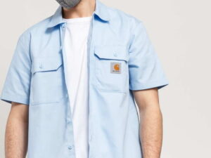 Carhartt WIP Master Shirt světle modrá S