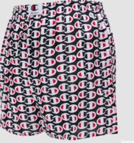 Champion Boxery Loose Premium černé / bílé / červené L