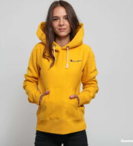 Champion Hooded Sweatshirt tmavě žlutá S
