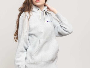 Champion Hooded Sweatshirt melange šedá XL