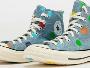 Converse Chuck 70 Hi - Golf Wang Polka Dot blue / egret / black EUR 44