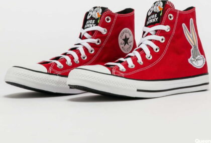 Converse X Bugs Bunny Chuck Taylor All Star Hi red / white / black EUR 42