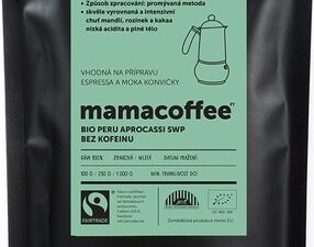 Mamacoffee Peru Aprocassi SWP bez kofeinu 100g