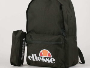 ellesse Rolby Backpack & Pencil Case tmavě olivový