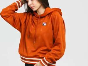 Fila Women Helen Hoody tmavě oranžová L