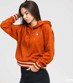 Fila Women Helen Hoody tmavě oranžová L