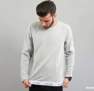 Calvin Klein Sweatshirt C/O melange šedá L