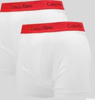 Calvin Klein Boxer Brief 2 Pack C/O bílé / červené XL