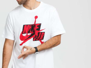 Jordan M J JM Classic HBR SS Crew bílé 3XL