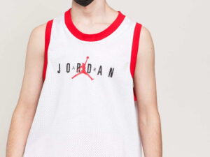 Jordan M J JM Sport DNA Tank bílý / červený XL