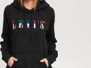 Levi's ® Graphic Sport Hoodie černá / multicolor L