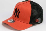 New Era 940K MLB League Essential AF Trucker NY tmavě oranžová / černá YOUTH (54 - 56 cm)