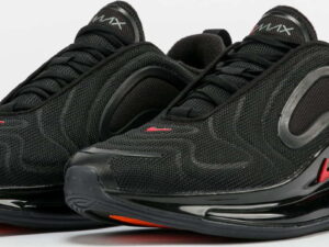 Nike Air Max 720 black / hyper crimson EUR 40
