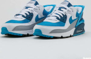 Nike Air Max 90 Flyease white / laser blue - white EUR 47.5