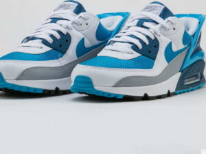 Nike Air Max 90 Flyease white / laser blue - white EUR 47.5
