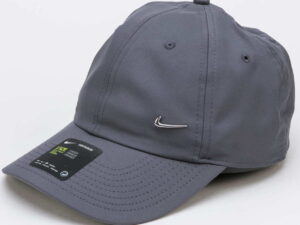 Nike U NSW H86 Metal Swoosh Cap tmavě šedá