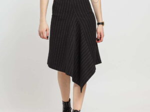 ODIVI Dream Stripe Skirt černá / bílá L