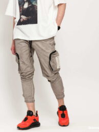 PREACH Cotton Cargo Pants světle hnědé M