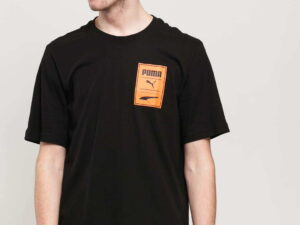 Puma Recheck Pack Graphic Tee černé M