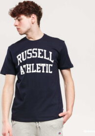 RUSSELL ATHLETIC Arch Logo T-Shirt navy XL