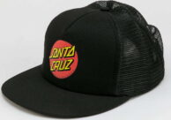Santa Cruz Classic Dot Mesh Cap černá