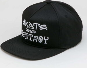 Thrasher Skate And Destroy Snapback černá