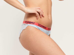 Tommy Hilfiger Bikini - Slip světle modré L