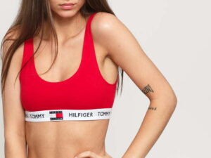 Tommy Hilfiger Bralette C/O červené L