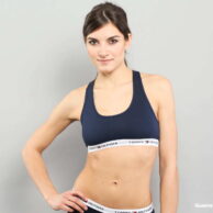 Tommy Hilfiger Cotton Bralette Iconic C/O navy L