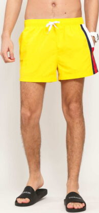 Tommy Hilfiger Short Drawstring žluté / červené / bílé XL