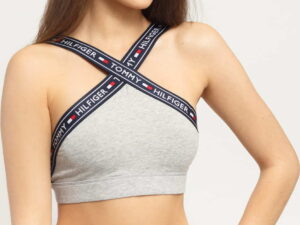 Tommy Hilfiger X Bralette melange šedé XS