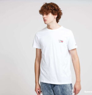 TOMMY JEANS M Chest Logo Tee bílé XL