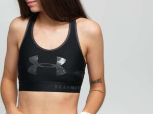 Under Armour Armour Mid Keyhole Graphic černá XS