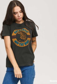 Vans WM Charra Crew Tee tmavě šedé L