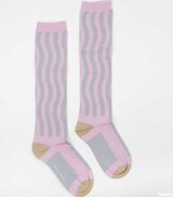 WOOD WOOD Siri Socks světle fialové / šedé EUR 40-42
