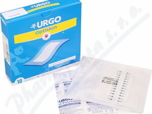 URGO OPTISKIN Pooperační nápl.transp.10x7cm 10ks
