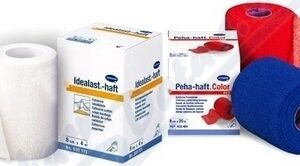 Obin.elast.Idealast-haft color 6cmx4m/1ks červená