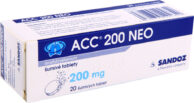 ACC 200 NEO 200MG šumivá tableta 20