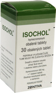 ISOCHOL 400MG obalené tablety 30