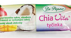 Dr.Popov Chia Vita tyčinka mango+kokos 36g