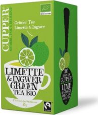 Cupper BIO Lime & Ginger Green Tea 20 n.s.