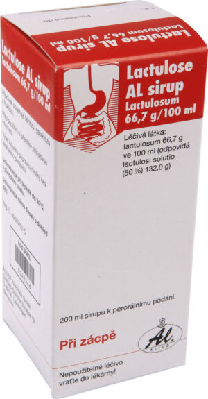 LACTULOSE AL 667MG/ML sirup 1X200ML