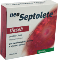 NEOSEPTOLETE TŘEŠEŇ 1,2MG pastilka 18