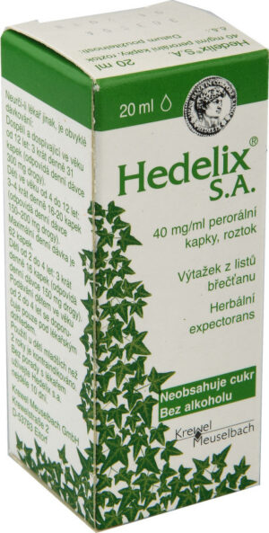 HEDELIX S.A. perorální GTT SOL 20ML