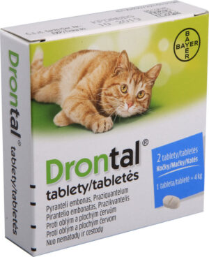 Drontal pro kočky 2tbl