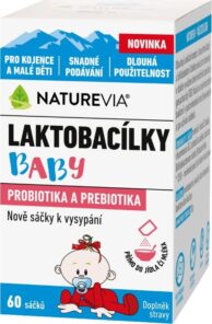 Swiss NatureVia Laktobacílky baby 60 sáčků