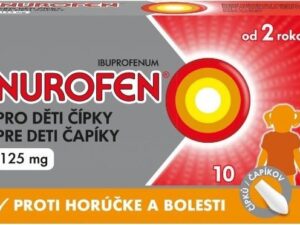 NUROFEN PRO DĚTI 125MG čípek 10