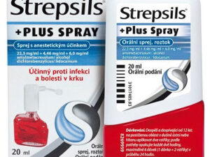 STREPSILS PLUS SPRAY orální podání SPR SOL 1X20ML