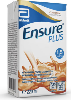 ENSURE PLUS PŘÍCHUŤ ČOKOLÁDA perorální SOL 1X220ML